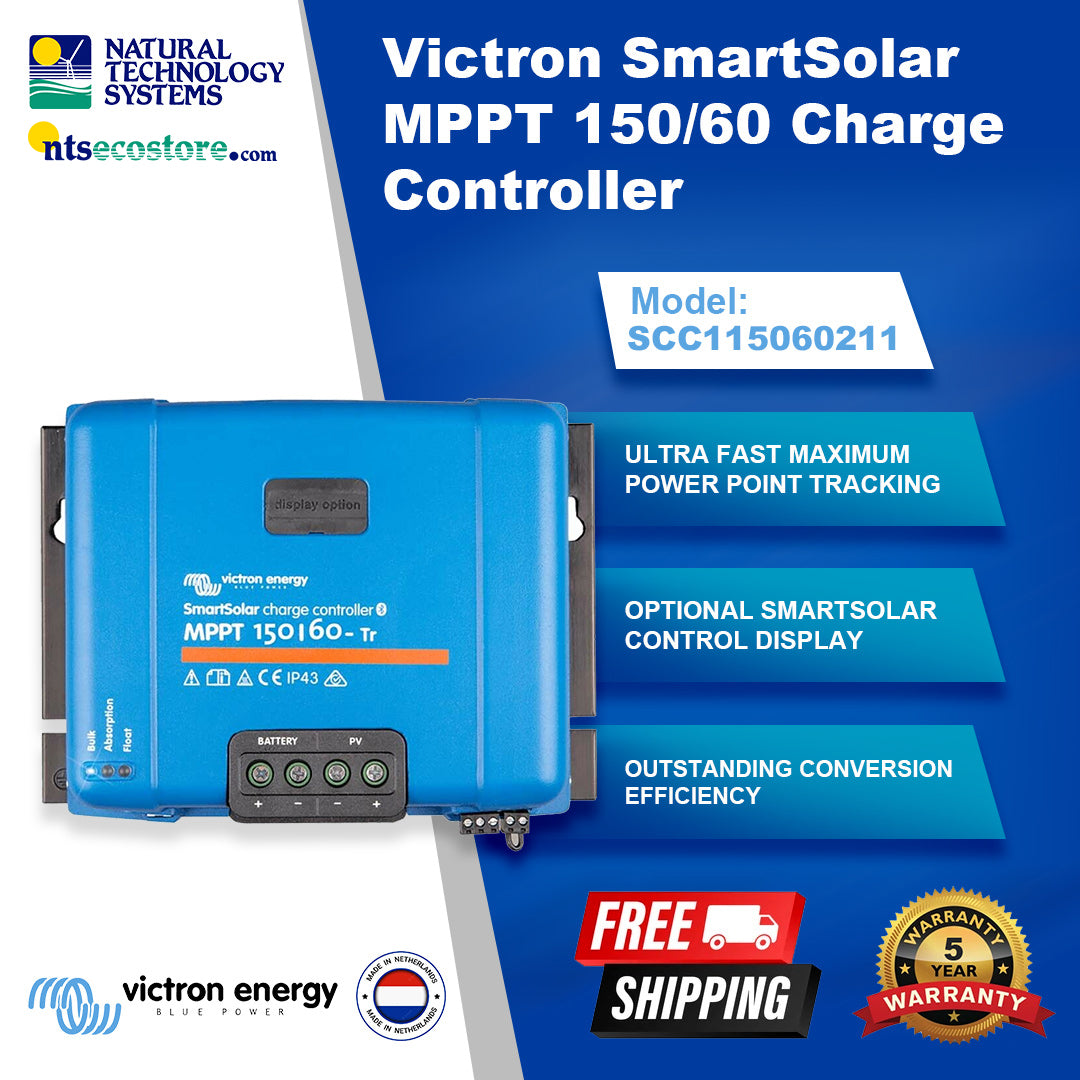 Victron SmartSolar MPPT 150/60 - TR Charge Controller SCC115060211