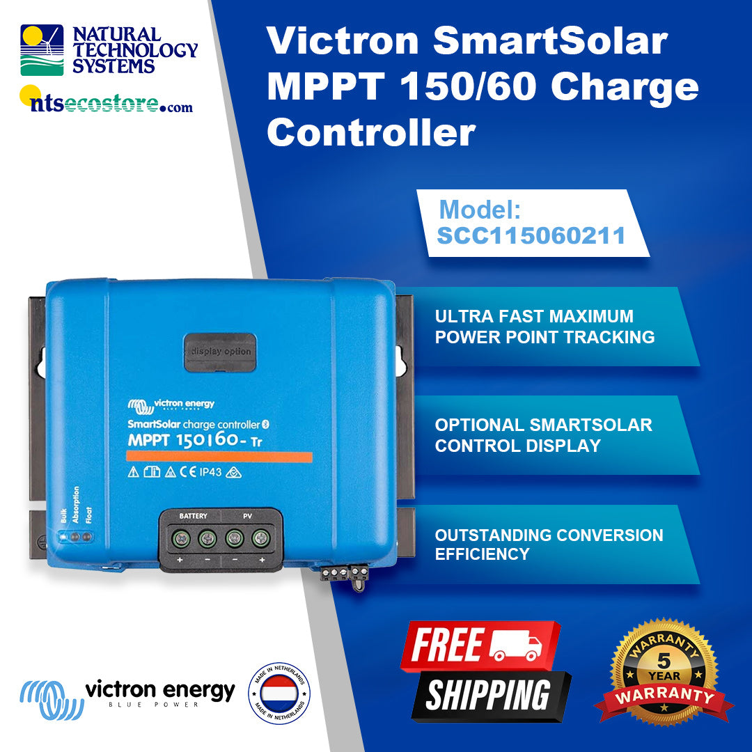 Victron SmartSolar MPPT 150/60- TR Charge Controller SCC115060211