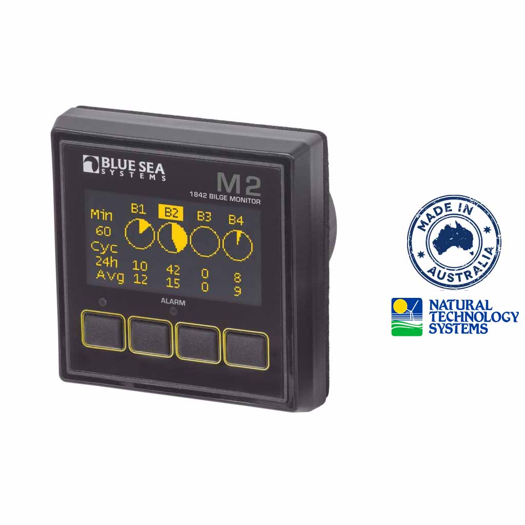 Blue Sea M2 OLED Bilge Monitor (BS-1842B)