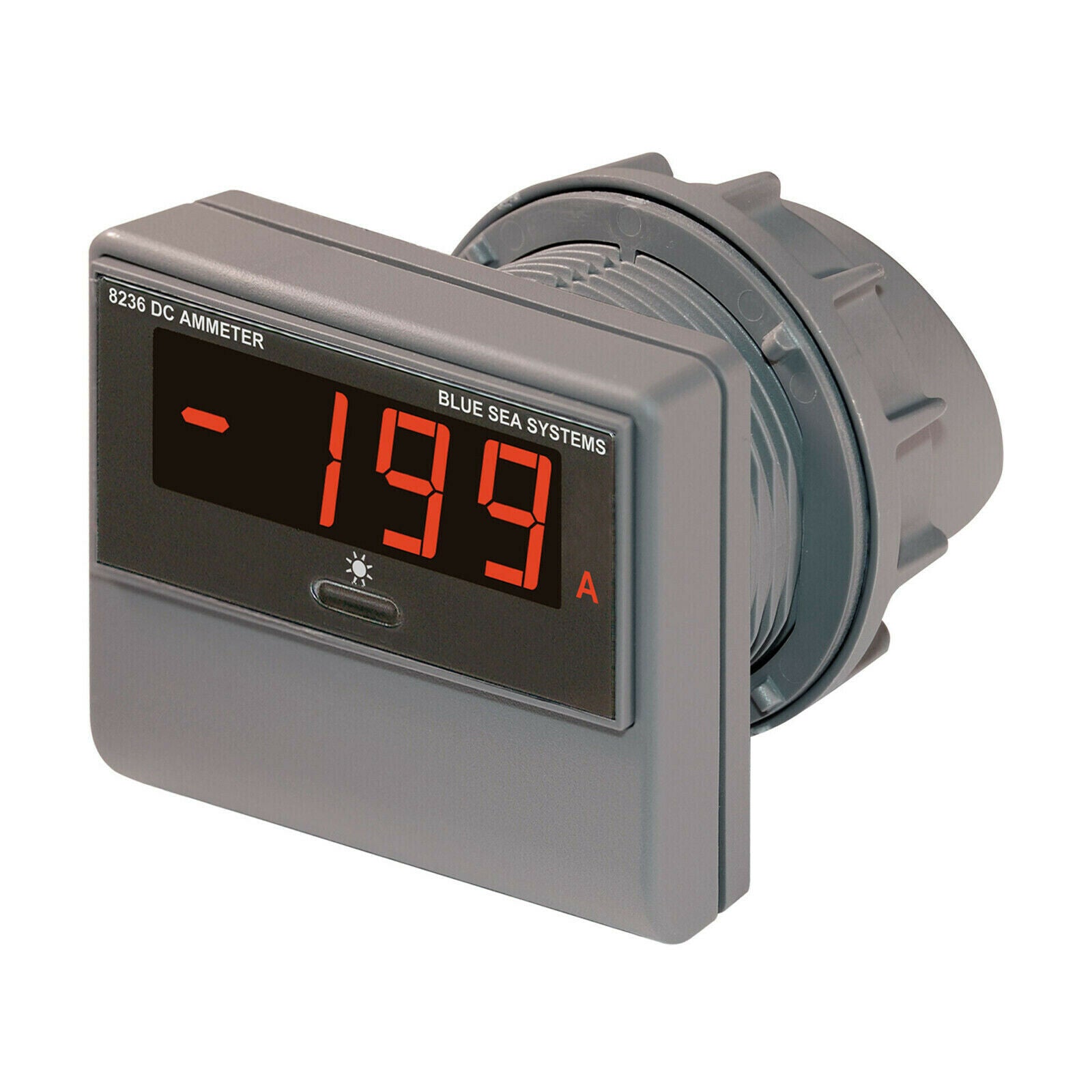 Blue Sea Systems DC Digital Ammeter - 500 To +500 Includes 500 Amp Shunt (BS-8236B)