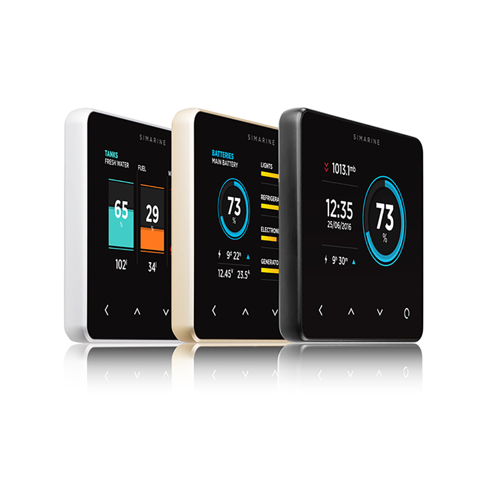Simarine Pico S/A Digital Mon Sys WiFi Gorilla Glass Black SI-PICO-3