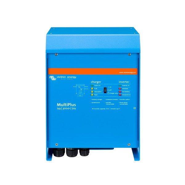 Victron MultiPlus Inverter Charger 24/3000/70-16 VE.Bus PMP242300001