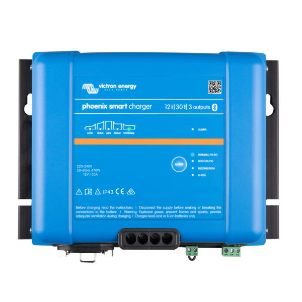Victron Phoenix Smart IP43 12/30 Battery Charger (3) 230V PSC123053085