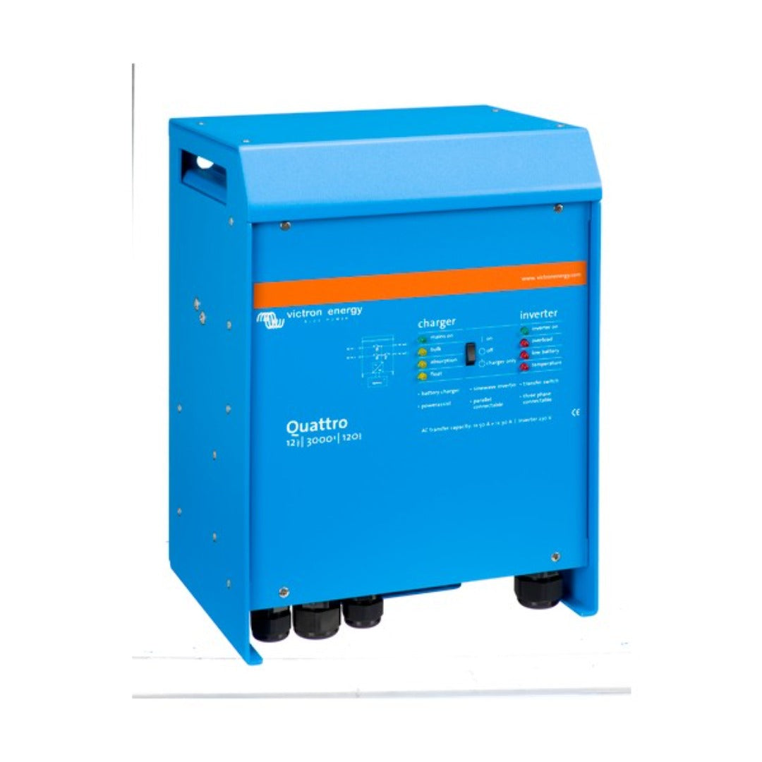 Victron Quattro Inverter Charger 12/3000/120 - 50/50 QUA123020010