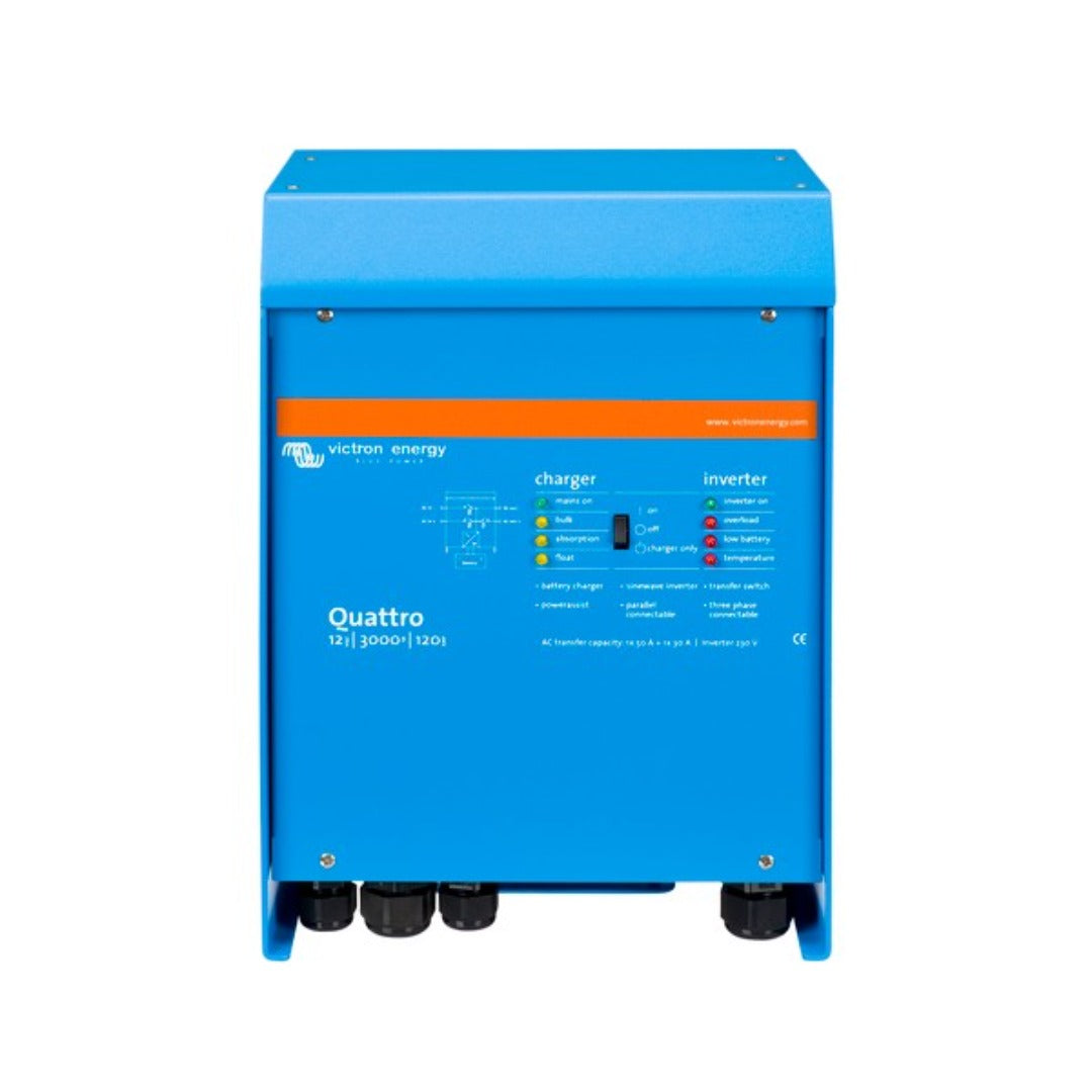 Victron Quattro Inverter Charger 12/3000/120 - 50/50 QUA123020010