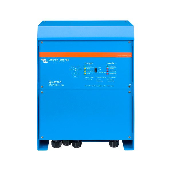 Victron Quattro Inverter Charger 48/5000/70-100/100 230V QUA485021010