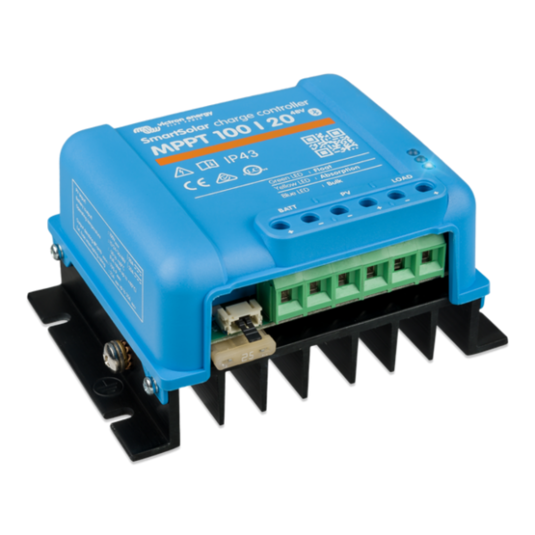 Victron SmartSolar MPPT 12/24V Charge Controller 100/20 up to 48V SCC110020160R