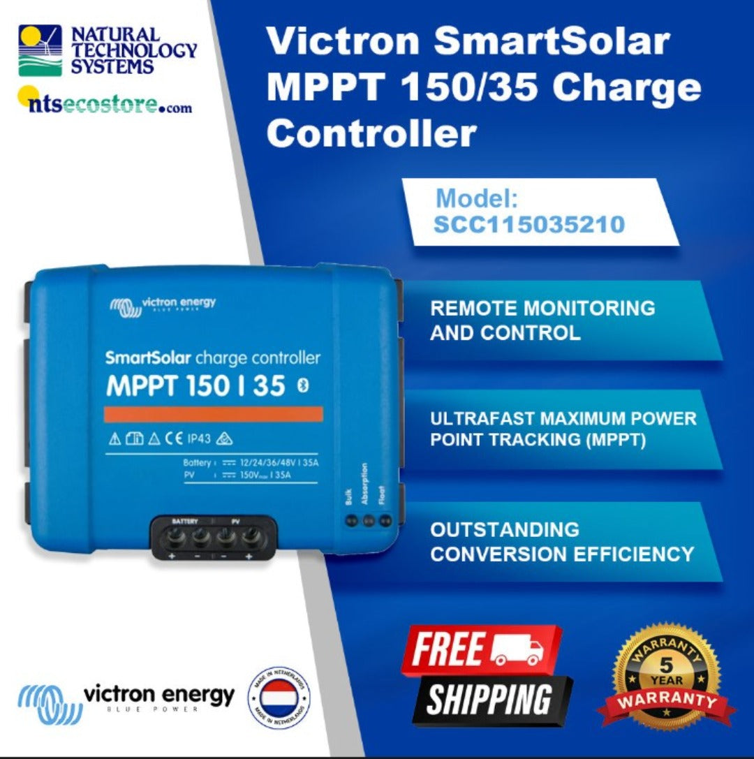 Victron SmartSolar MPPT Charge Controller 150/35 SCC115035210
