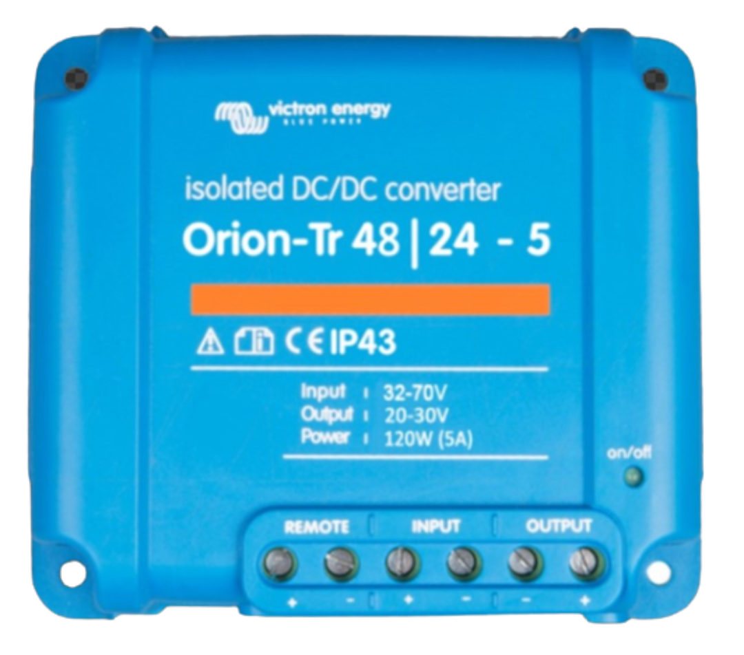 Victron Orion-TR Isolated DC-DC Converter 48/24-5A 120W ORI482410110