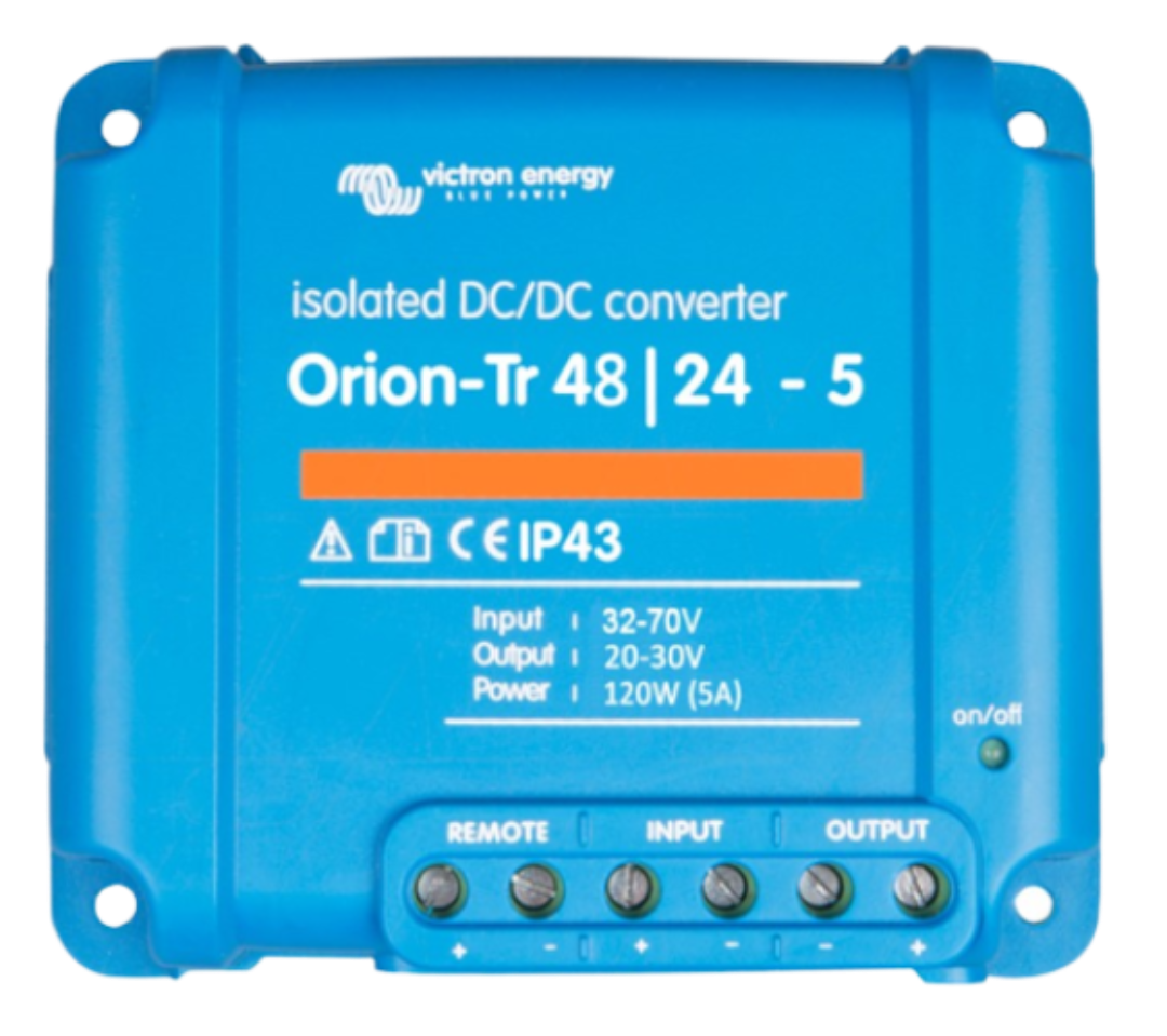 Victron Orion-TR 48/24-5A 120W Isolated DC-DC Converter ORI482410110