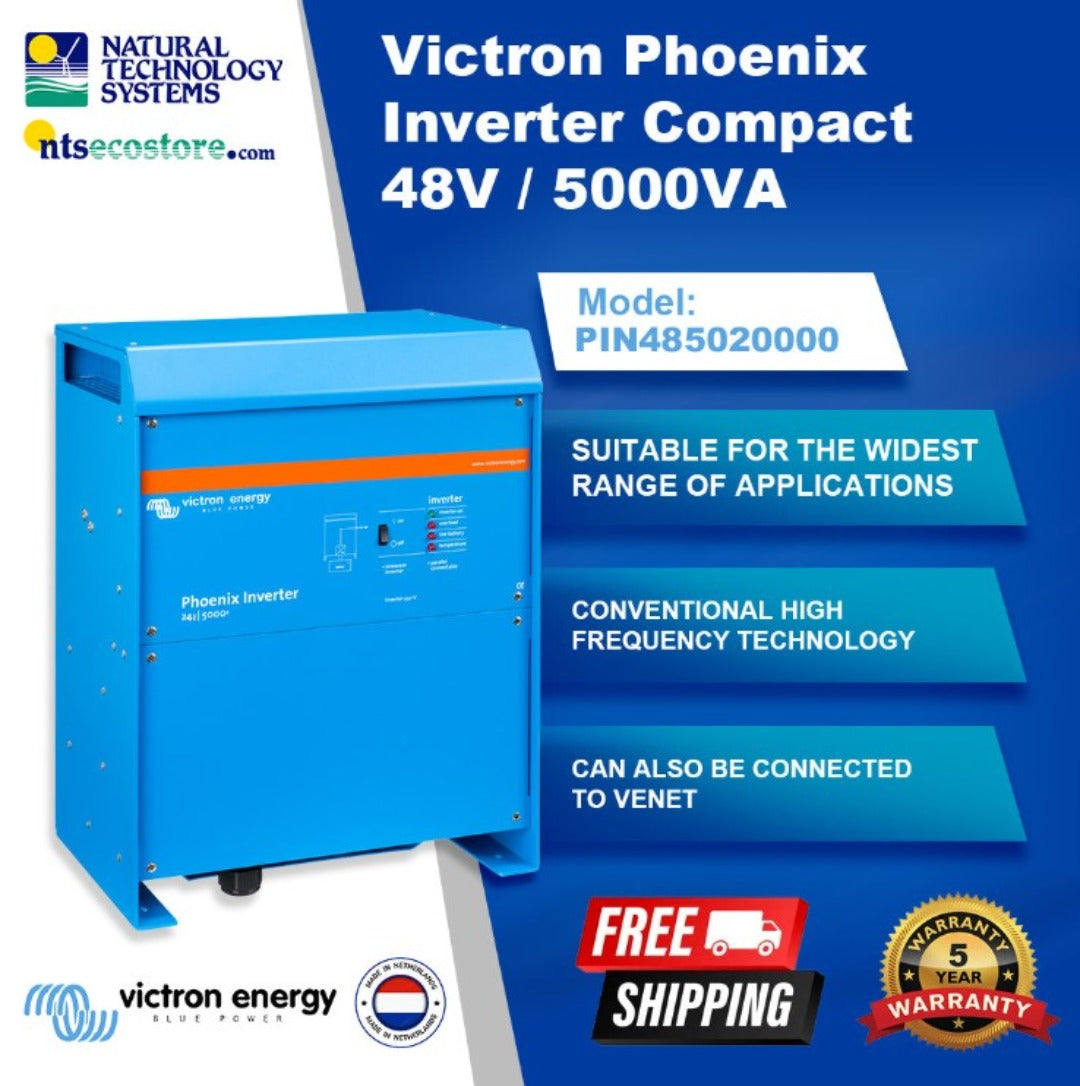 Victron Phoenix Inverter 48/5000VA Compact PIN485020000