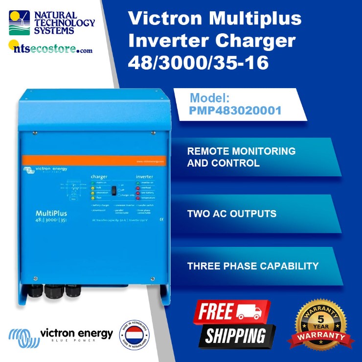 Victron Multiplus Inverter Charger 48/3000/35-16 PMP483020001