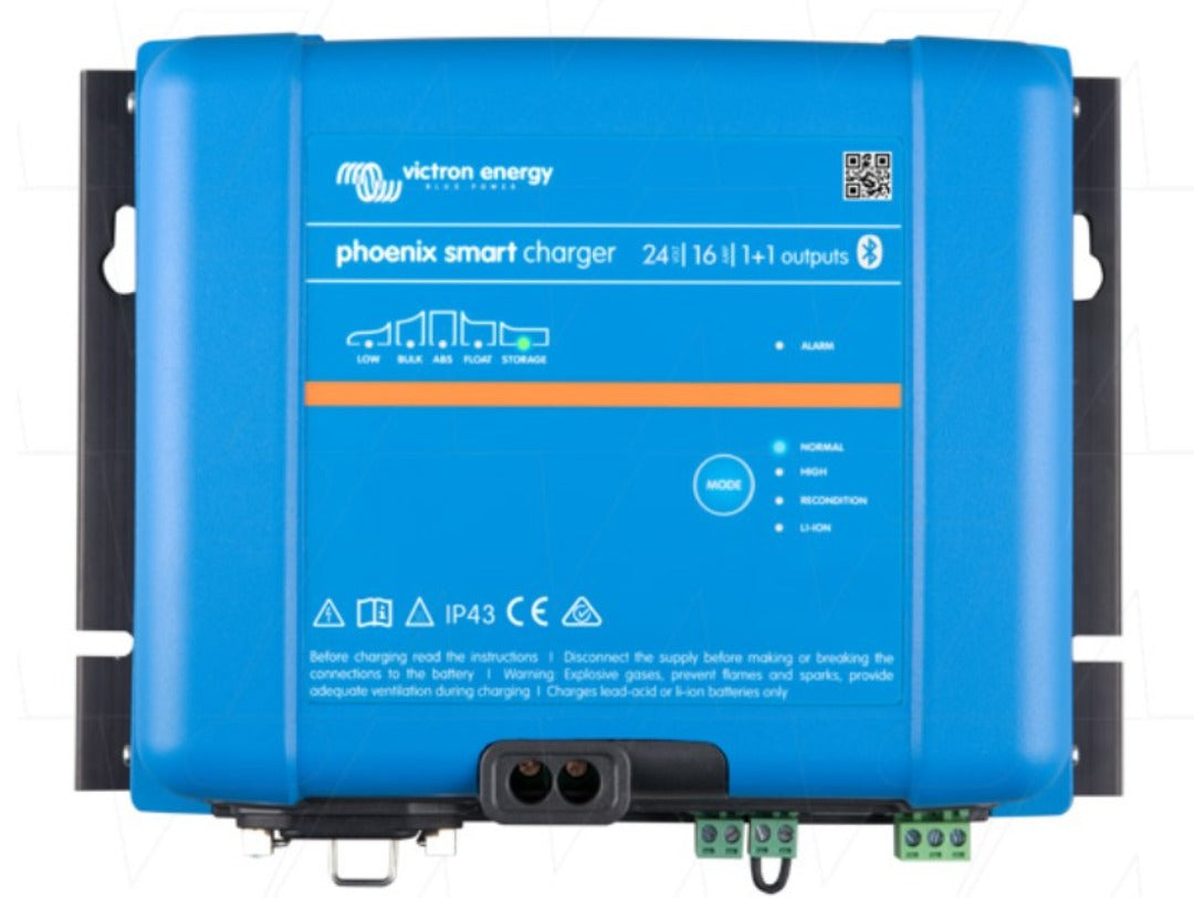 Victron Phoenix Smart IP43 24/16 Battery Charger 1+1 230V PSC241651085