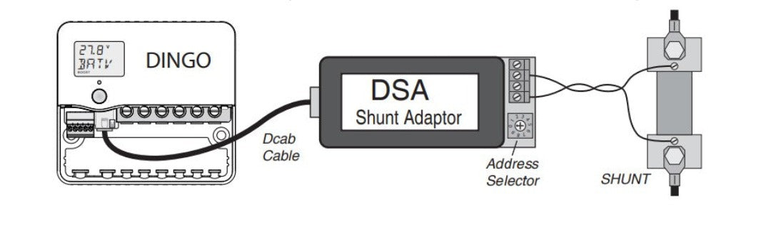Plasmatronics Dingo External Shunt Adaptor Includes 1xDCAB Cable DSA