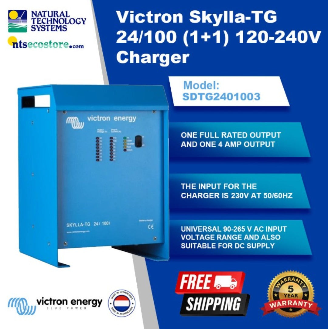 Victron Skylla-TG (1+1) Charger 24/100 SDTG2401003