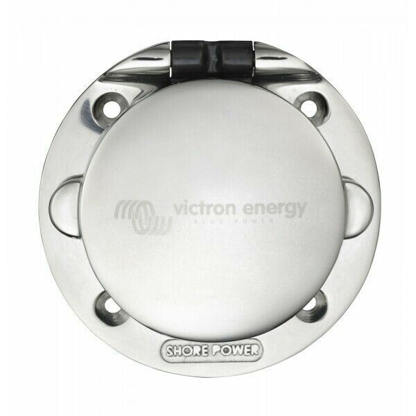 Victron Power Inlet 32A stainless steel with cover (SHP303202000)