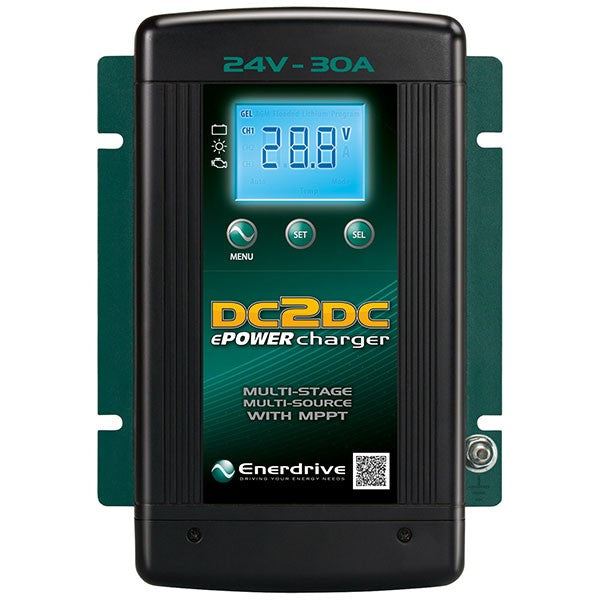Enerdrive ePOWER DC2DC Battery Chargers 30amp 24v MPPT Reg EN3DC30-24