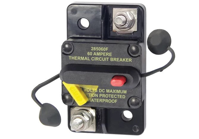 Blue Sea Systems Thermal Circuit Breakers 285 Series Surface Mount 25 to 150 Amp Loads