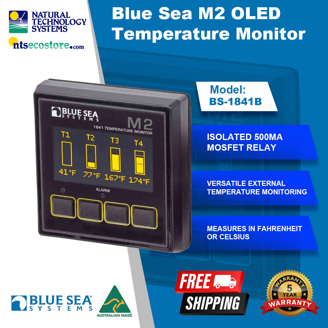 Blue Sea M2 OLED Temperature Monitor BS-1841B