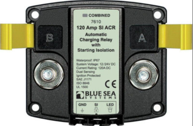 Kit ADD-a-Battery Blue Sea Systems - Doppia Batteria, Caricabatterie 10A - Foto 4