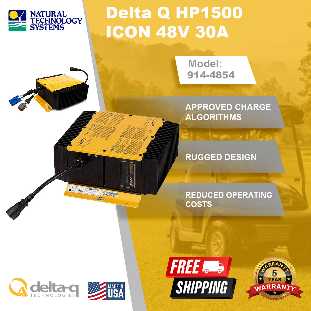 Delta Q HP1500 ICON 48V 30A 914-4854