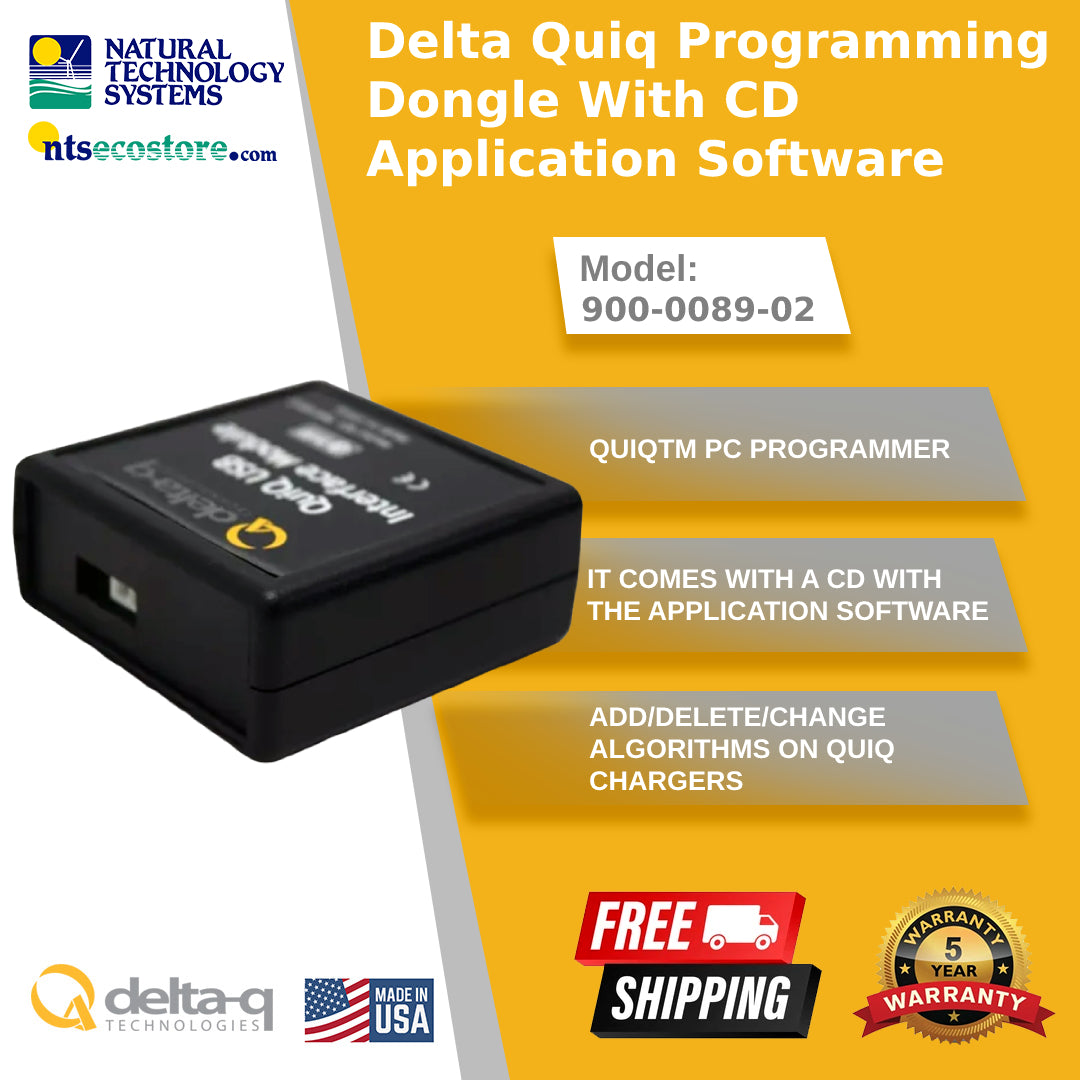 Delta QuiQ Series AC Industrial Charger Programming Dongle 900-0089-02