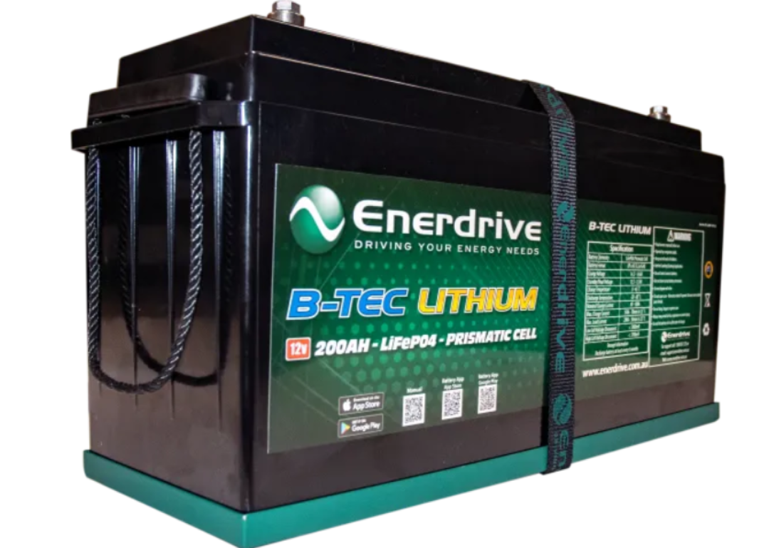 Enerdrive ePOWER B-TEC 200Ah Lithium Battery Only EPL-200BT-12V-G2
