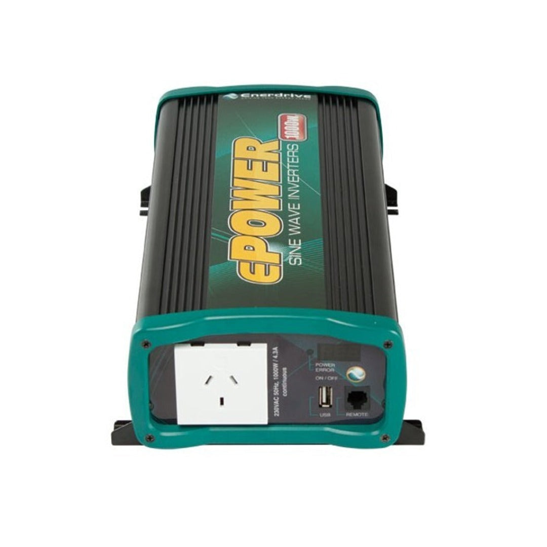 Enerdrive 100Ah Lithium Battery + 20A AC + 40A DC2DC Charger + 1000W Inverter K-100-07