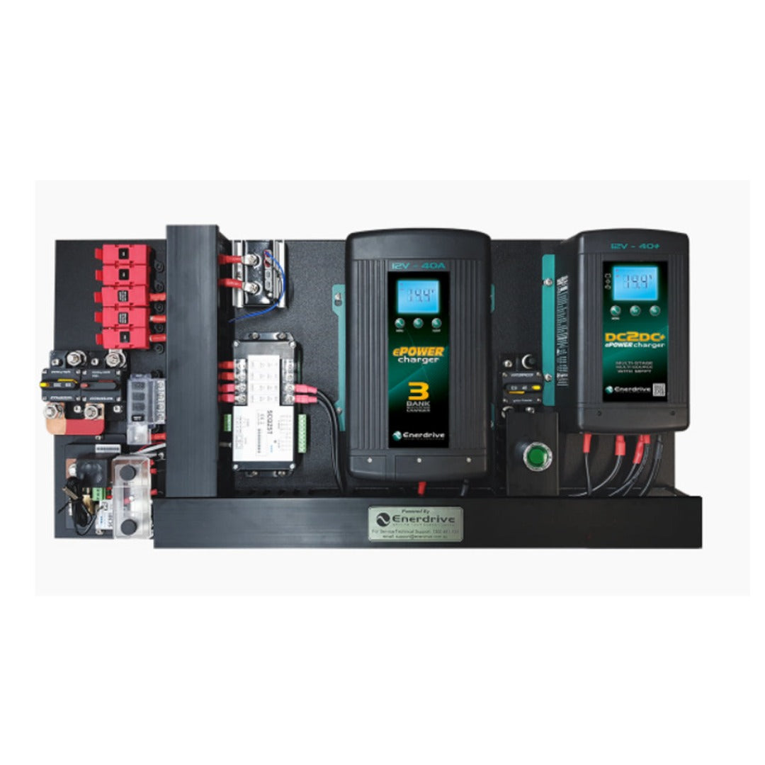 Enerdrive 40A AC-DC DIY Installation Kit Simarine Battery Monitor ESYS-G