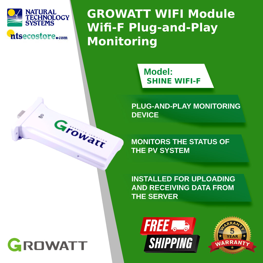 GROWATT WIFI Module Wifi-F plug-and-play monitoring
