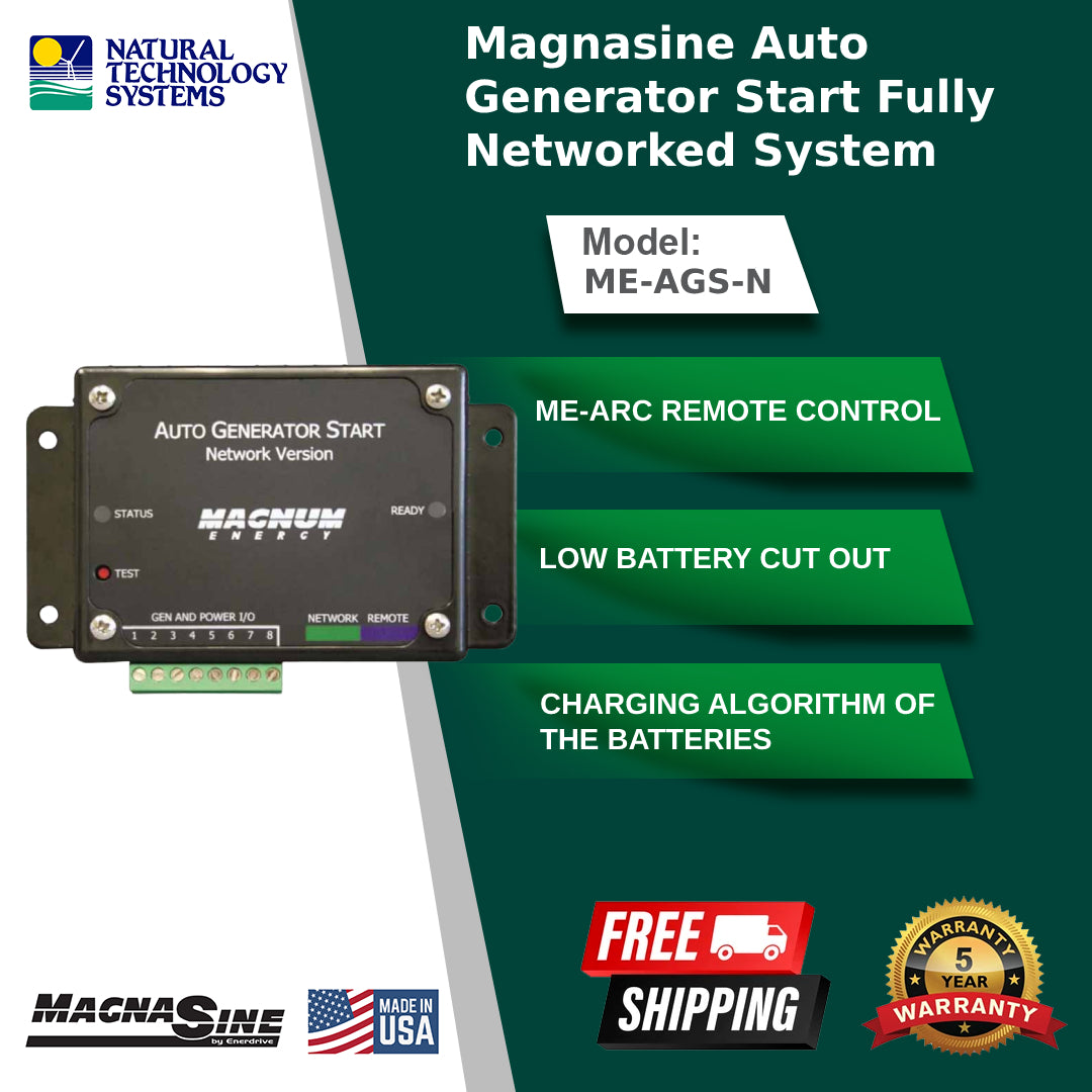 Magnasine Auto Generator Start Fully Networked System (ME-AGS-N)