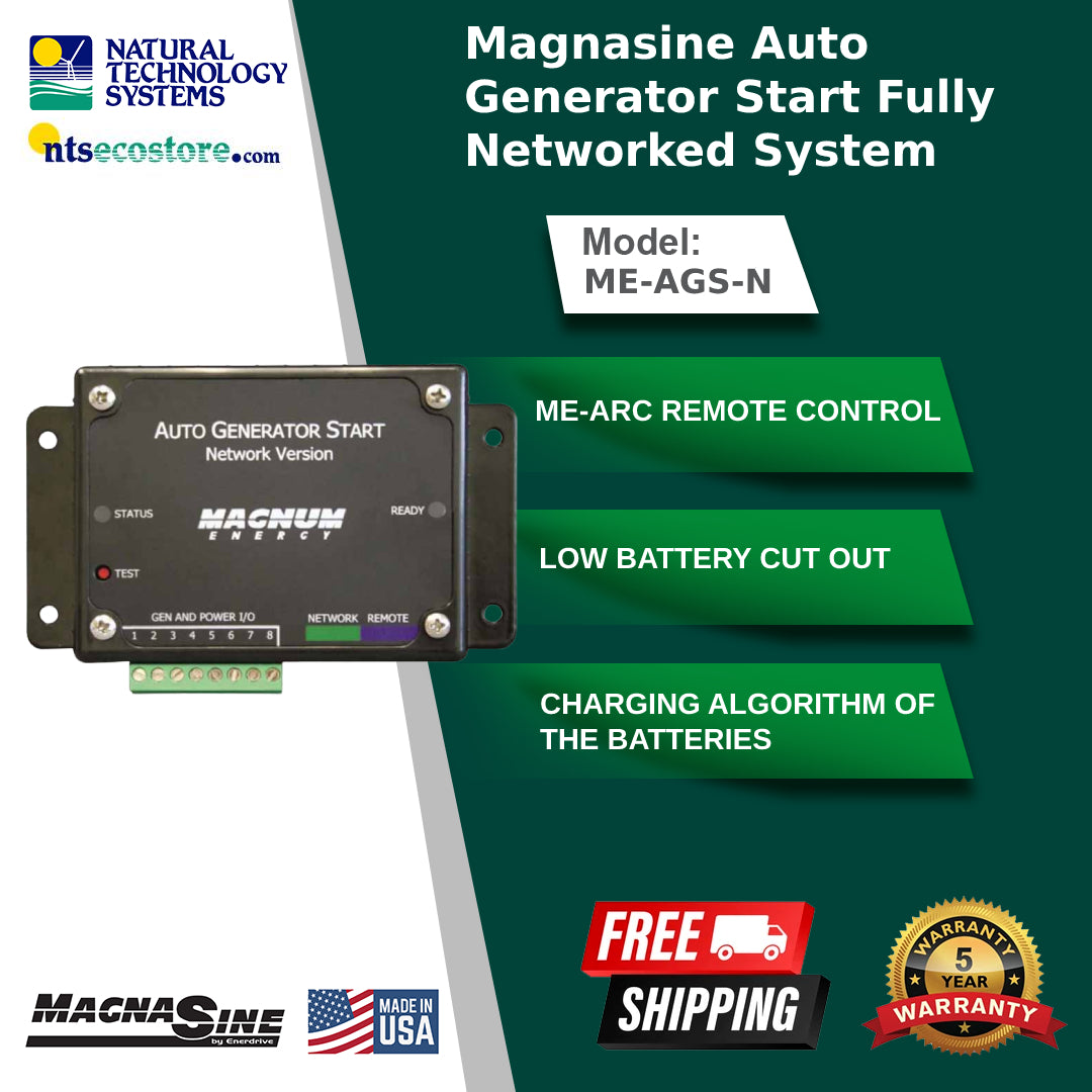 Magnasine Auto Generator Start Fully Networked System (ME-AGS-N)