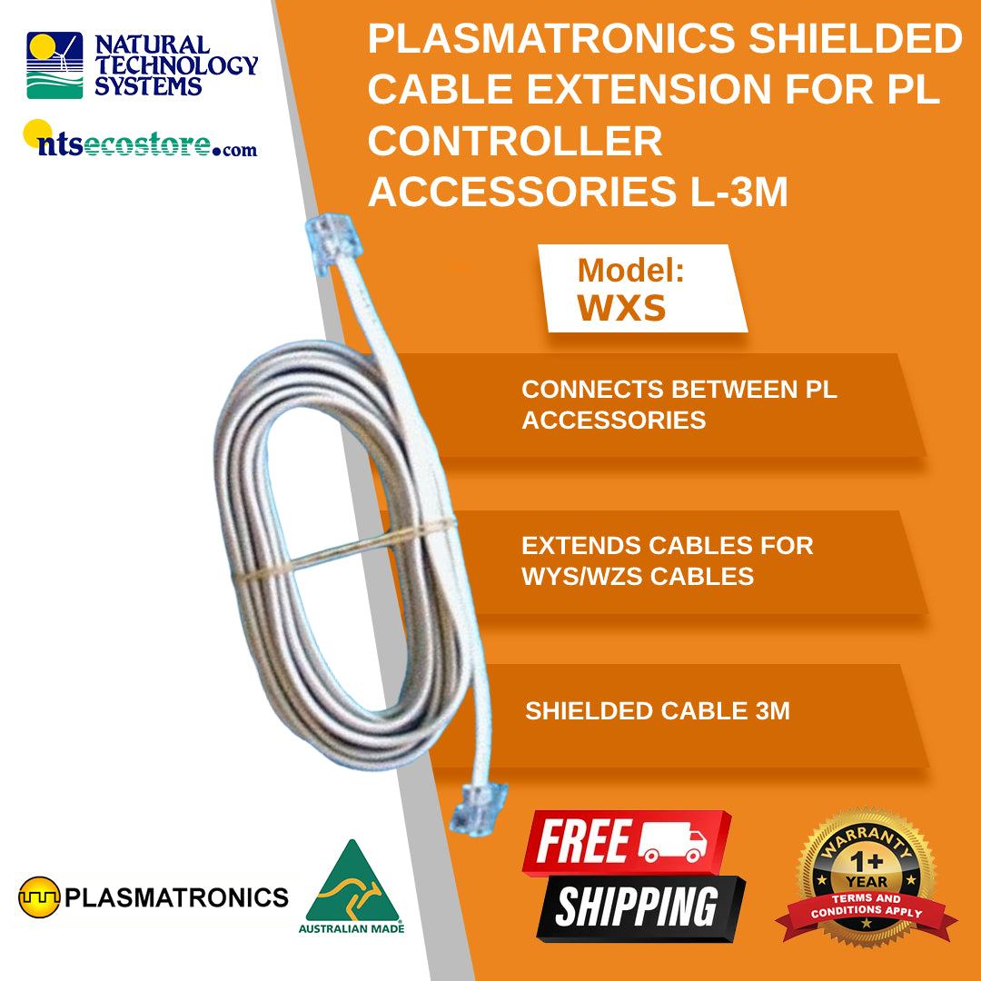 Plasmatronics Shielded Cable Extension PL Controller Accessories L-3M