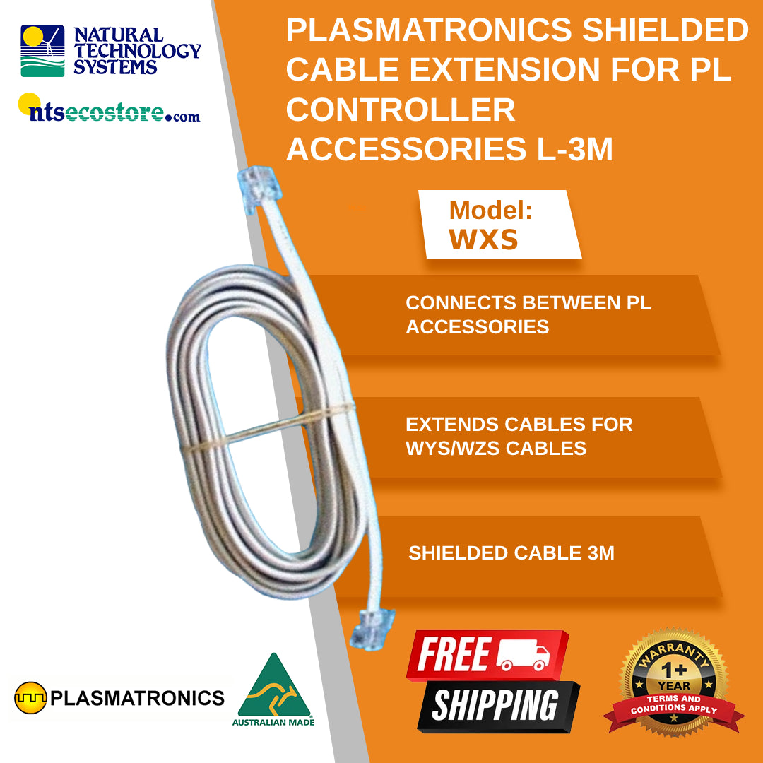 Plasmatronics Shielded Cable Extension PL Controller Accessories L-3M WXS