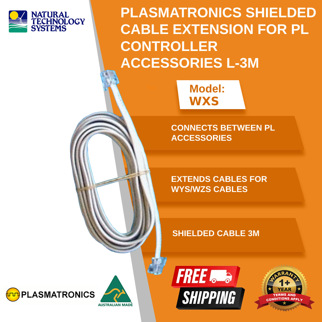 Plasmatronics Shielded Cable Extension PL Controller Accessories L-3M WXS
