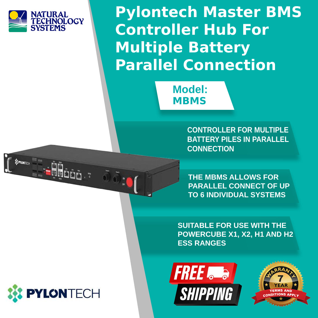 Pylontech Master BMS Controller Hub For Multiple Battery Parallel Connection (MBMS)