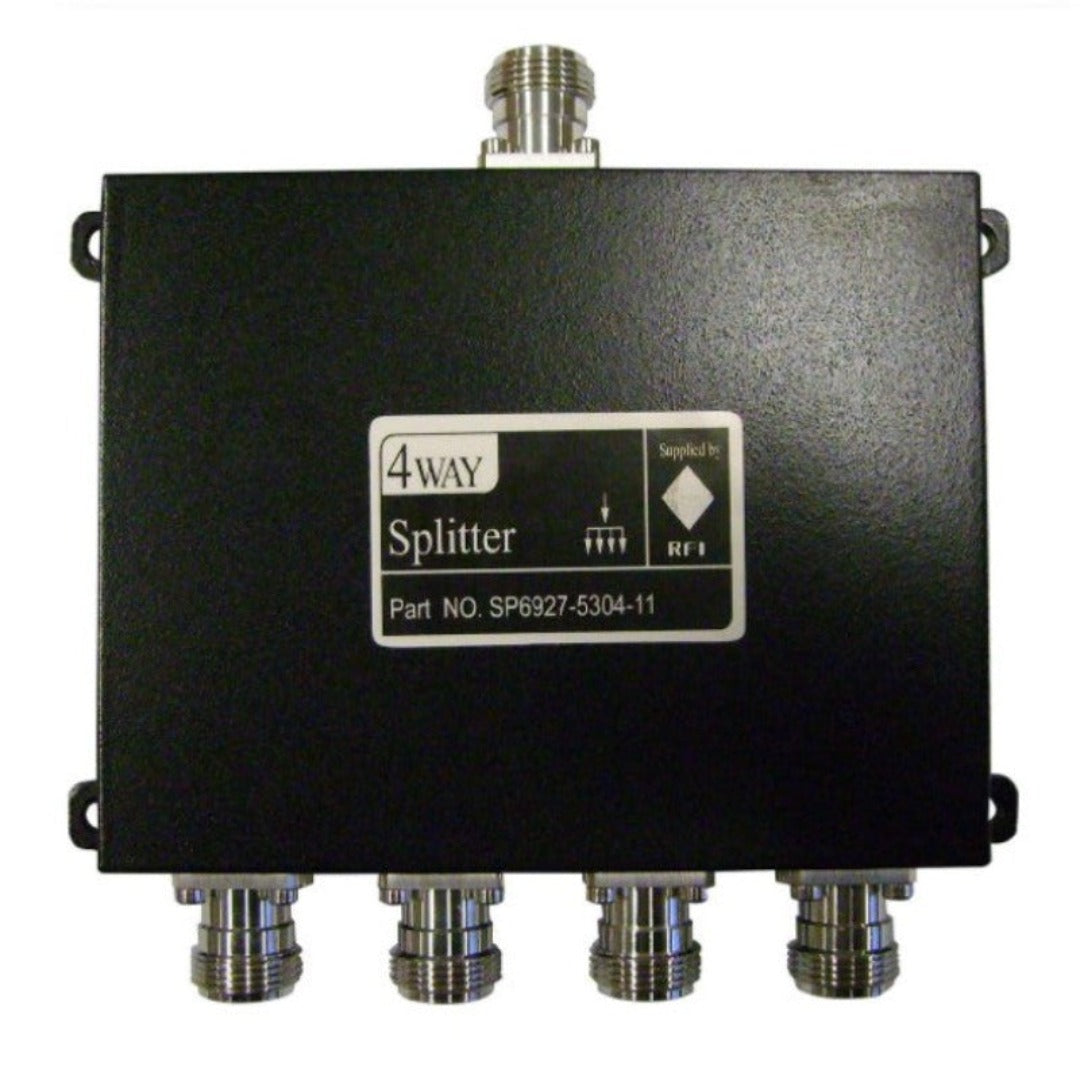 RFI 4 Way Pulse Splitter/Combiner 698-2700MHz Multi-Carrier PSP6927-5304-N