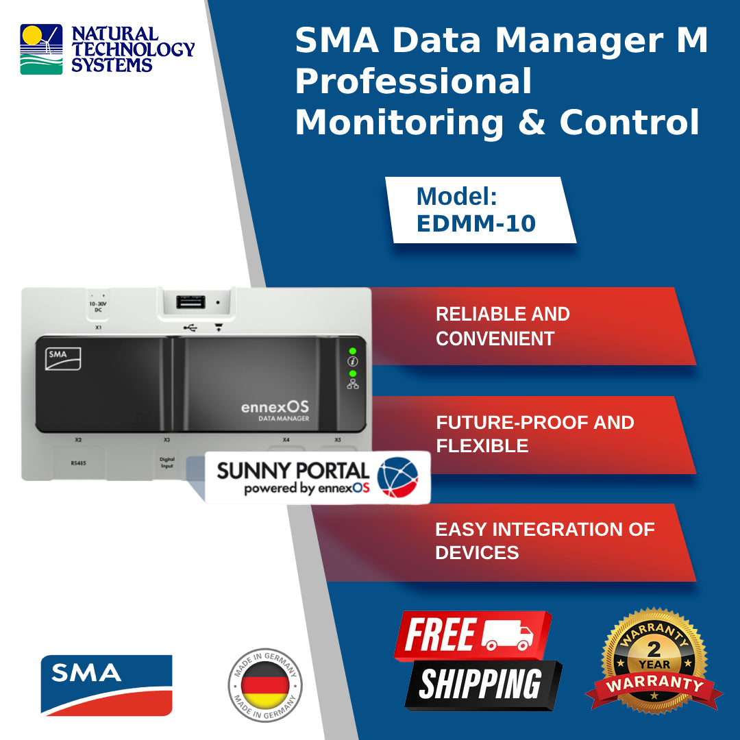 SMA Data Manager M Professional Monitoring & Control (EDMM-10)