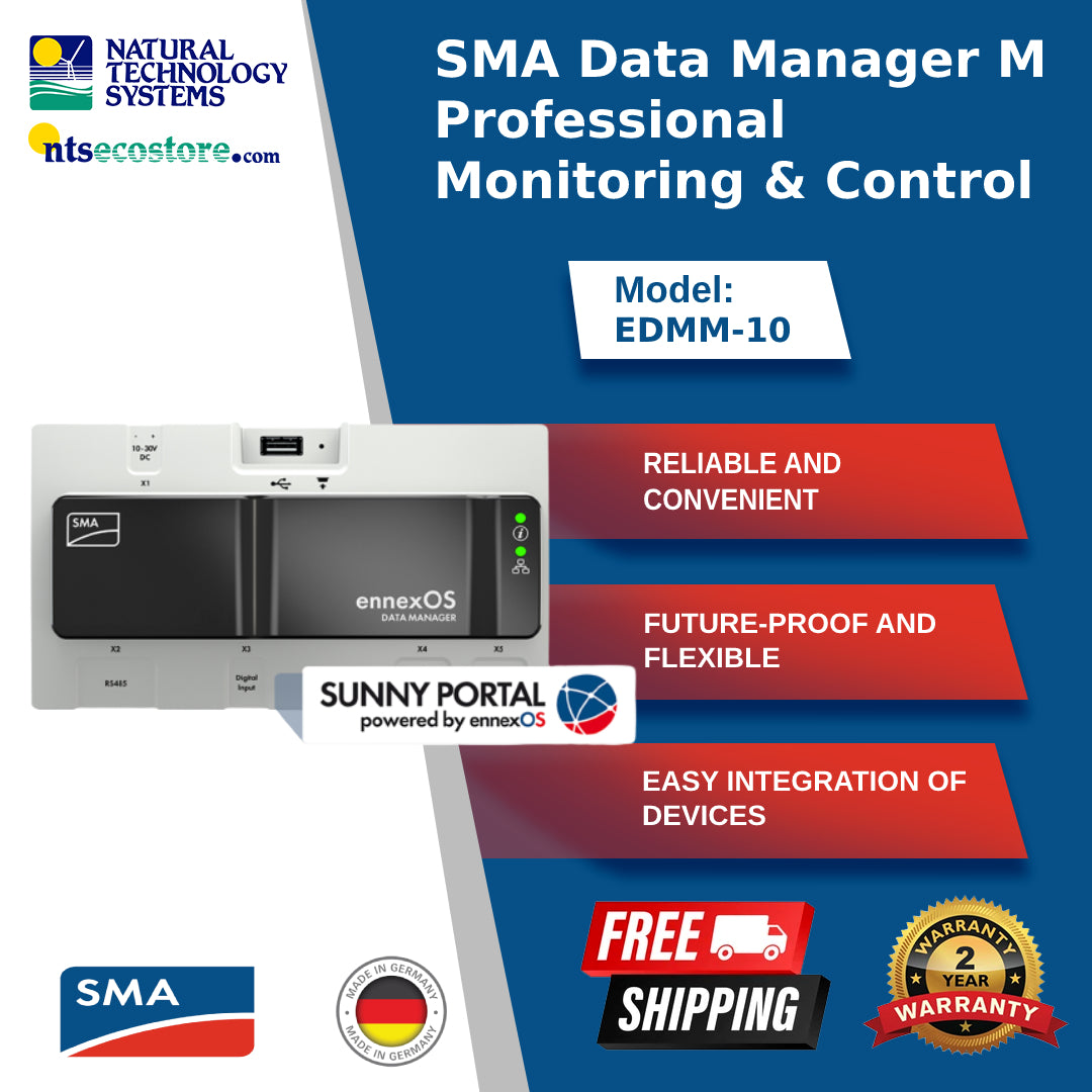 SMA Data Manager M Professional Monitoring & Control (EDMM-10)