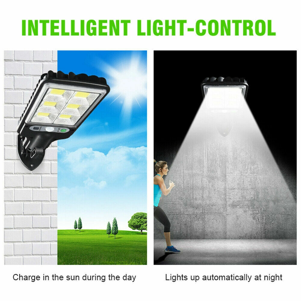 Super bright deals solar security light