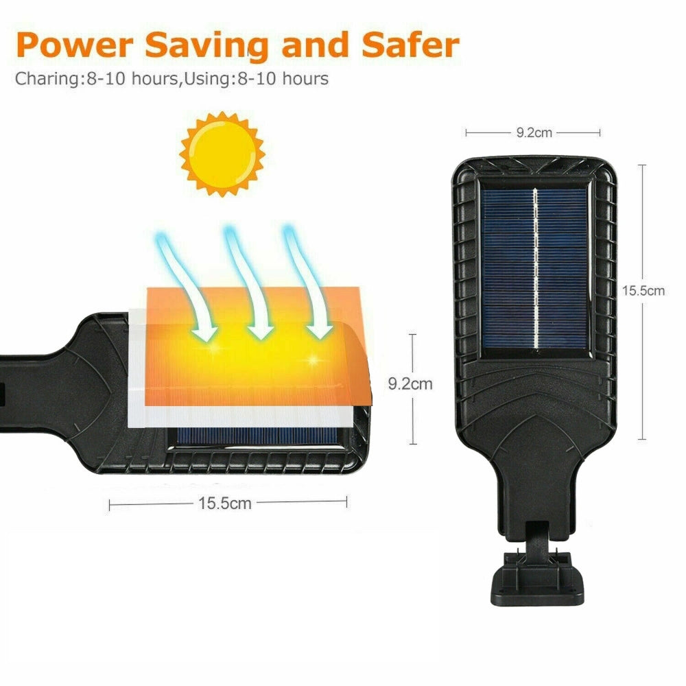 New Super Bright COB Solar Motion Sensor LED Light Security Street Wall Lamp Garden
