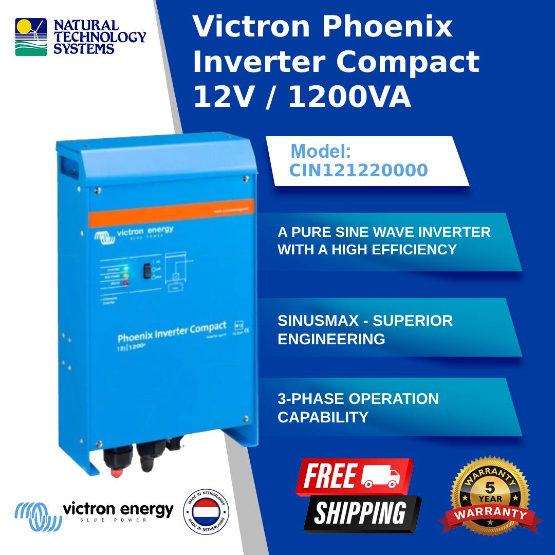 Victron Phoenix Inverter Compact 12V / 1200VA (CIN121220000)