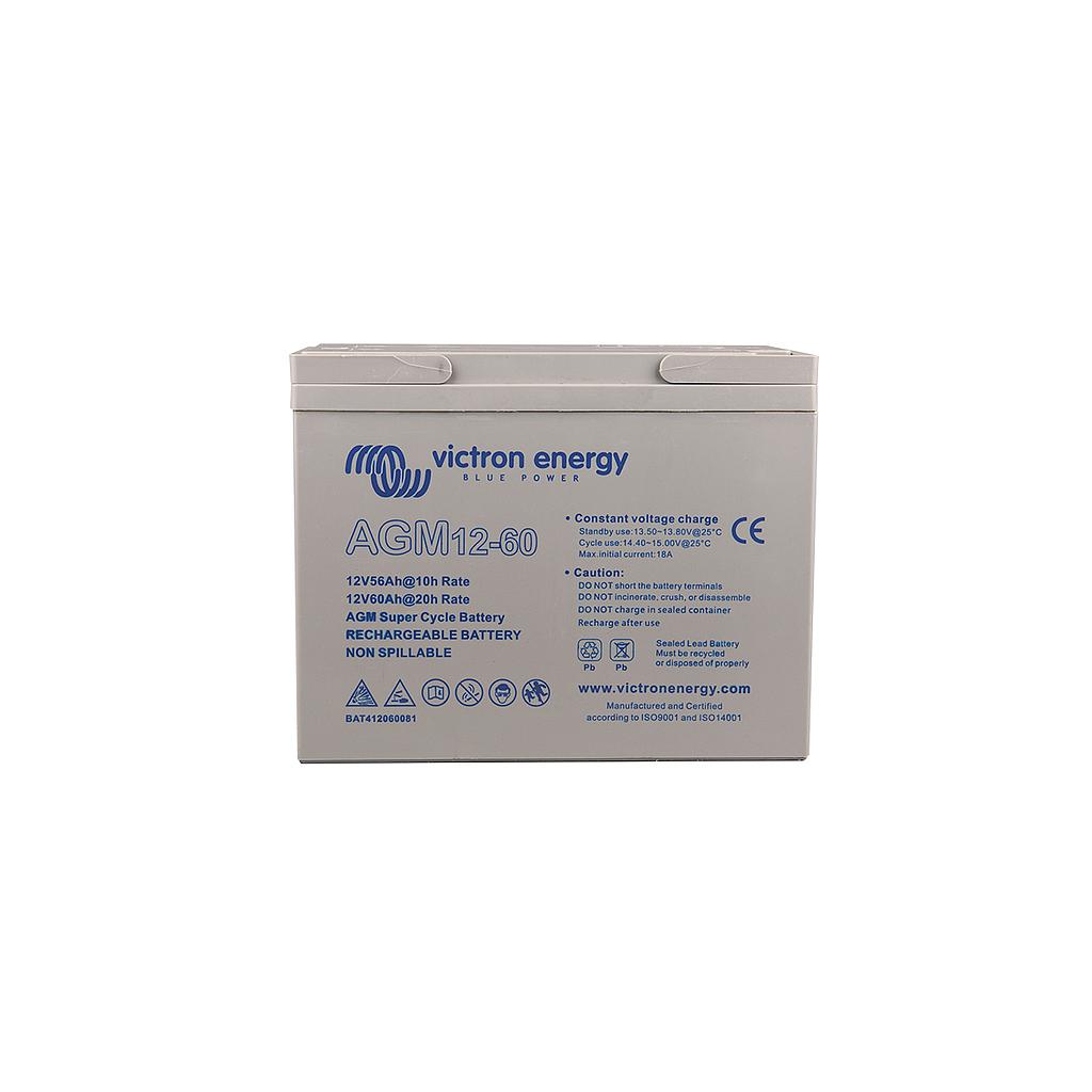 Victron 12V/60Ah AGM Deep Cycle Battery (BAT412550084)