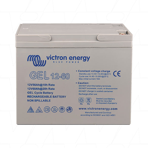 Victron 12V/60Ah Gel Deep Cycle Battery (BAT412550104)