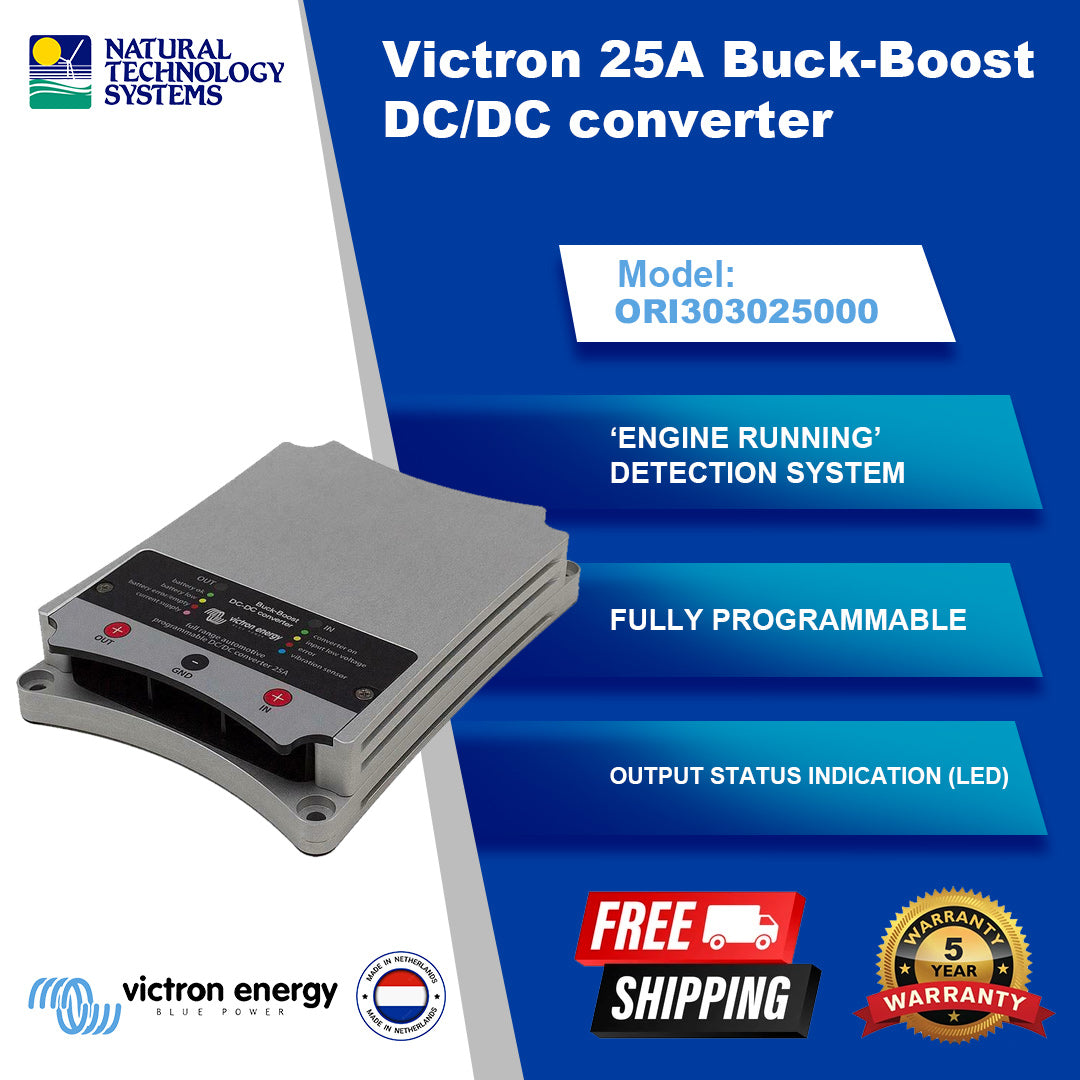  Victron Buck-Boost DC/DC Konverter 12/24V 25A