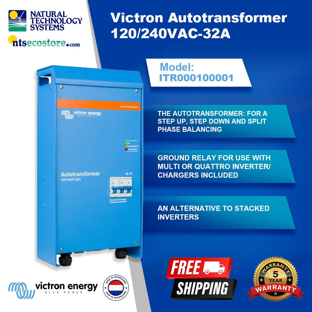 Victron Autotransformer 120/240VAC 32A ITR000100001