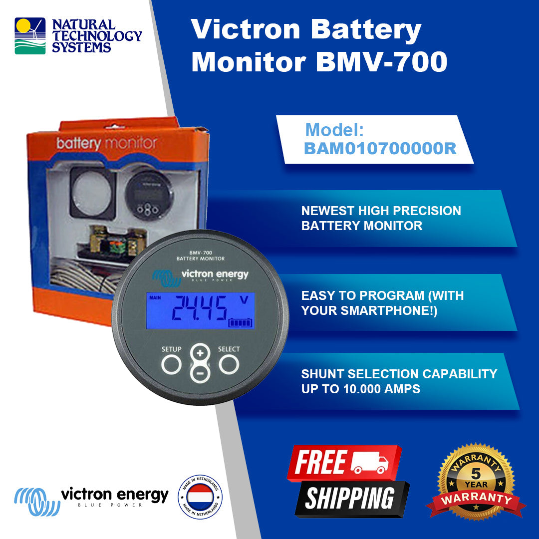 Victron Battery Monitor BMV-700 (BAM010700000R)