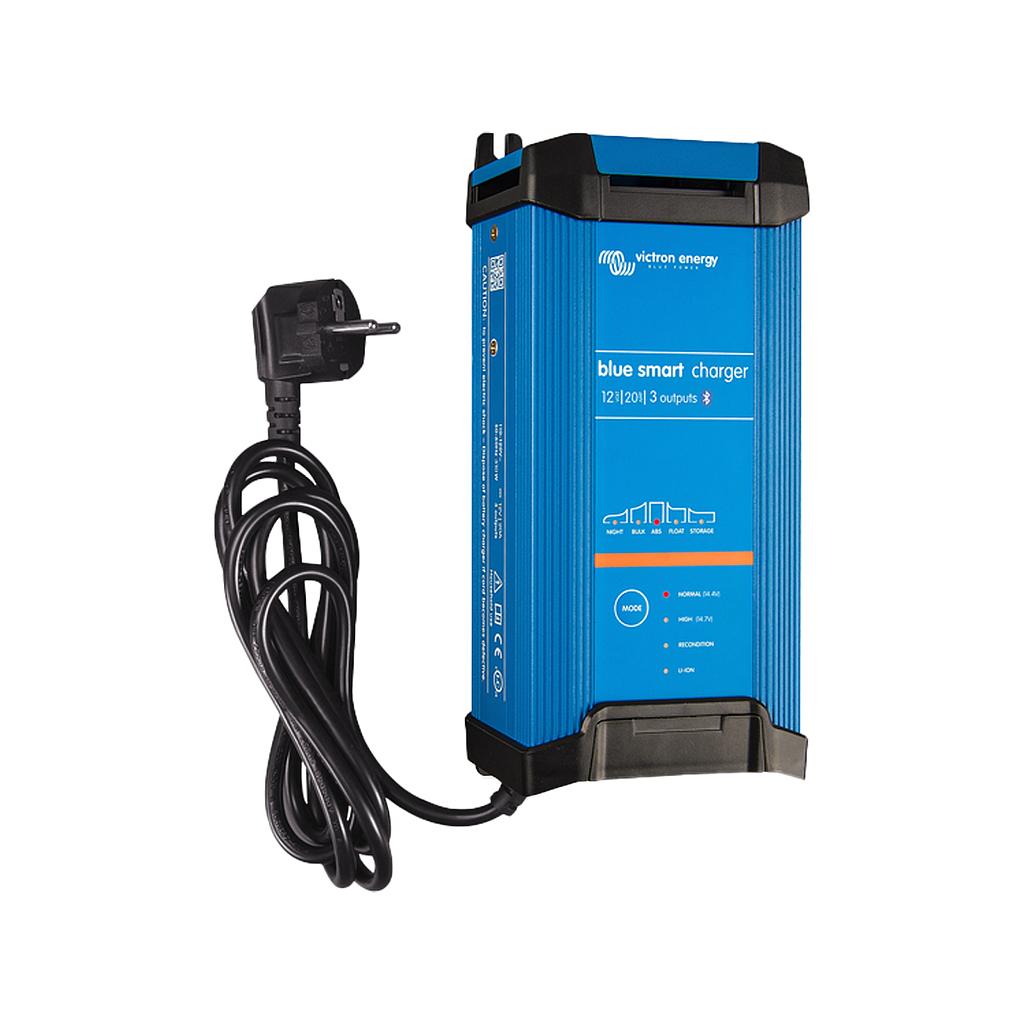 Victron Blue Smart Bluetooth 12V 20A 230V IP22 3 Outputs Battery Charger (BPC122044012)