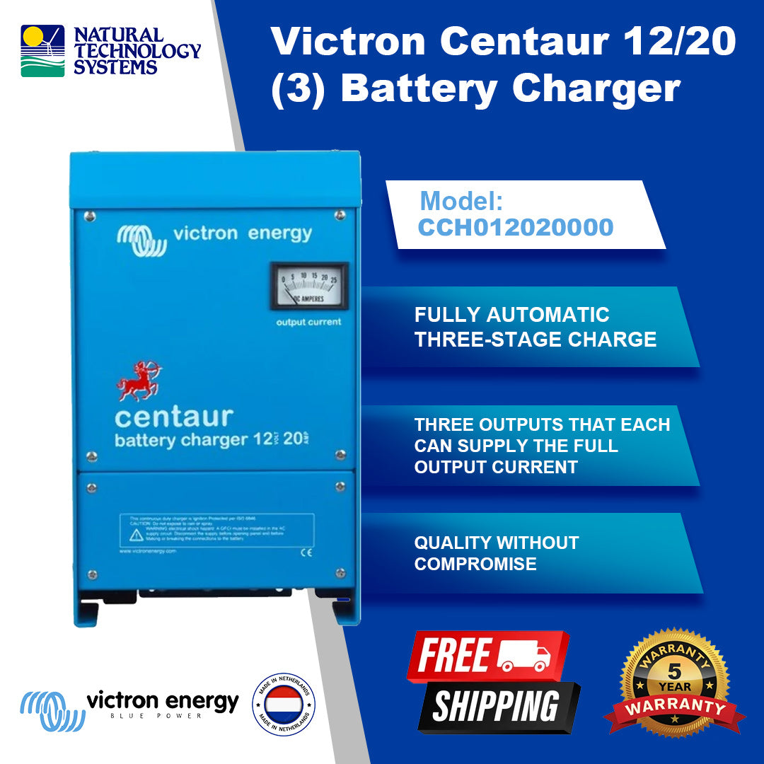 Victron Centaur Charger 12/20(3) 120-240V CCH012020000