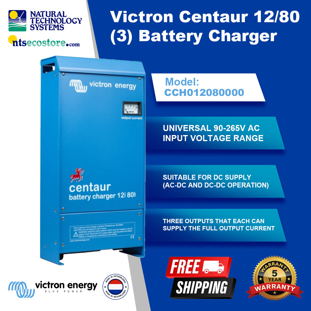Victron Centaur Charger 12/80(3) 120-240V CCH012080000